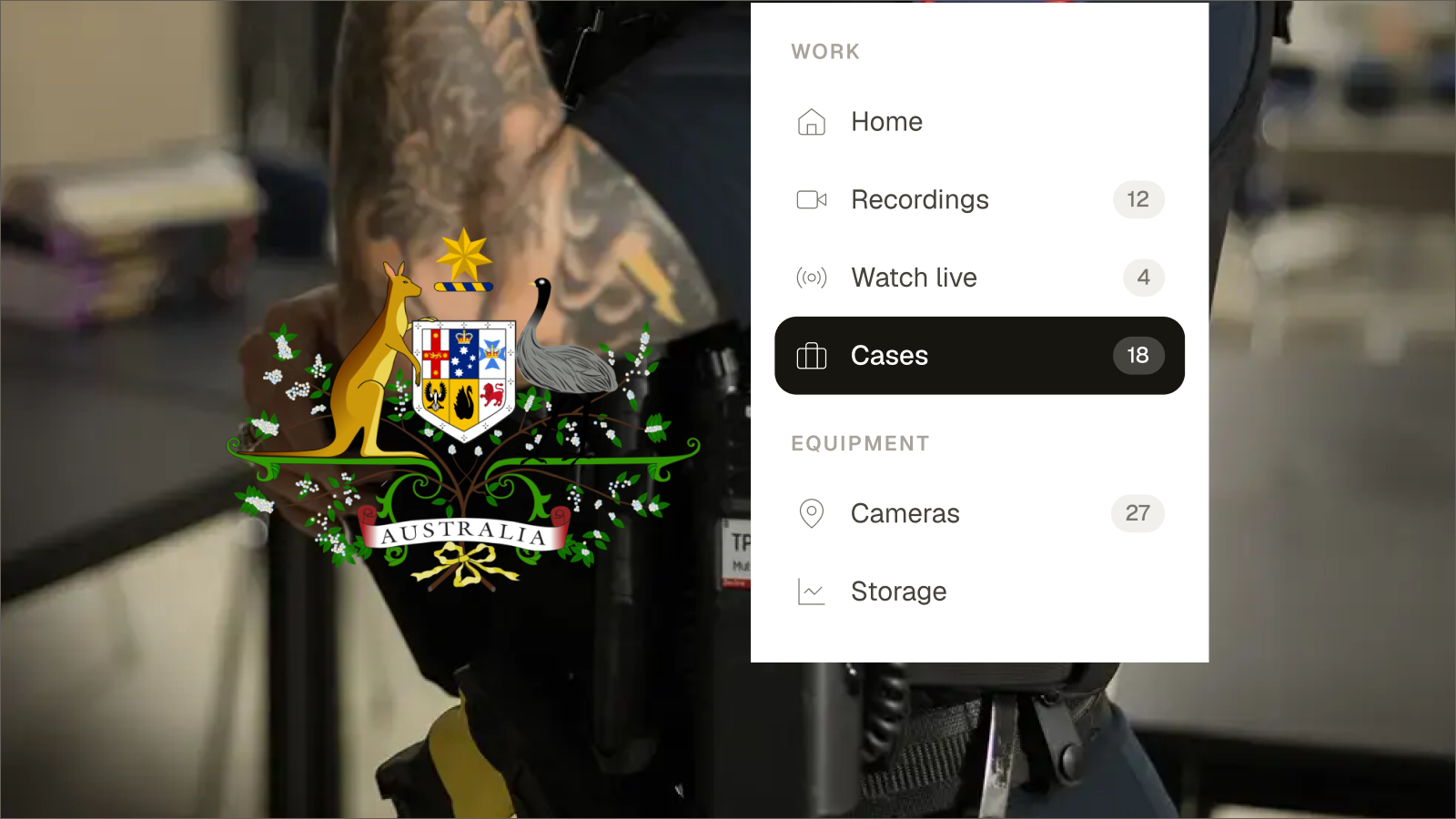 A digital evidence ecosystem for an Australian state police force